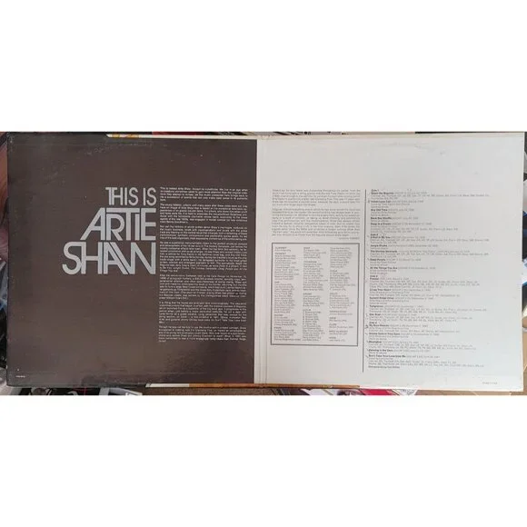 Vintage Vinyl Record " This Is Artie Shaw " Jazz 1971 - Picture 3 of 7